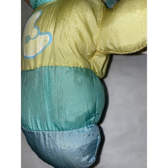 Vtg 1998 Playskool Gloworm Nylon Moon Plush Night Light Up WORKS Glow Worm #5770 - Picture 9 of 12